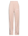 Palm Angels Woman Pants Pastel Pink Size 4 Polyester, Recycled Polyester