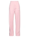Palm Angels Pink Striped Jersey Track Pants In Pink