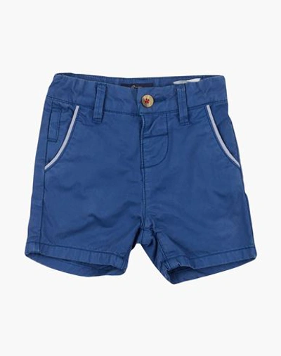 Harmont & Blaine Babies'  Newborn Boy Shorts & Bermuda Shorts Blue Size 3 Cotton