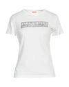Parajumpers Woman T-shirt Off White Size M Cotton