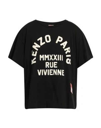 Kenzo Man T-shirt Black Size Xxl Cotton