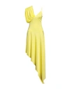 Stella Mccartney Woman Mini Dress Yellow Size 6-8 Viscose