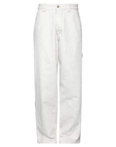 Maison Margiela Man Jeans Light Grey Size 34 Cotton