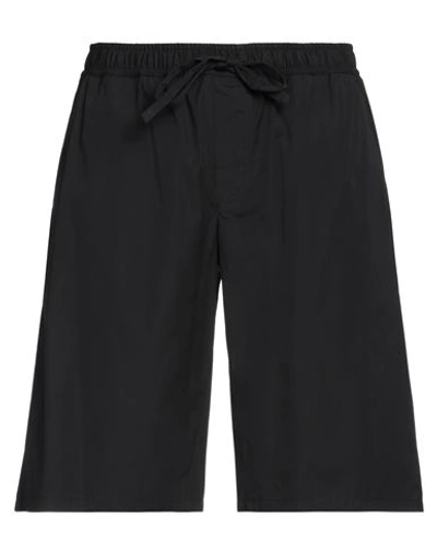 Dolce & Gabbana Man Shorts & Bermuda Shorts Black Size 36 Cotton