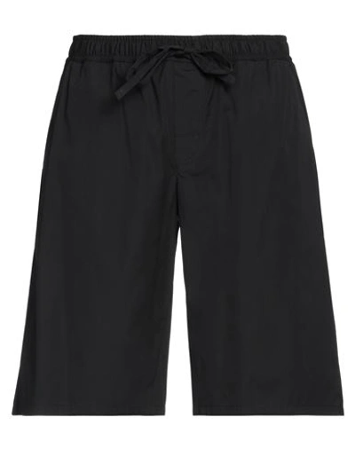 Dolce & Gabbana Man Shorts & Bermuda Shorts Black Size 34 Cotton