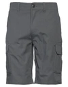 Dickies Man Shorts & Bermuda Shorts Lead Size 33 Cotton In Grey