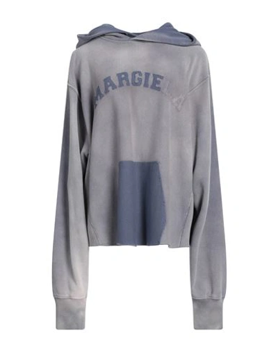 Maison Margiela Woman Sweatshirt Lilac Size L Cotton In Purple