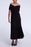 Poupette St Barth Soledad Midi Dress In Black