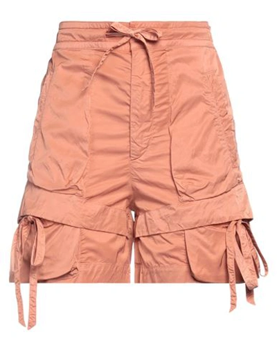 ISABEL MARANT ISABEL MARANT WOMAN SHORTS & BERMUDA SHORTS SALMON PINK SIZE 8 VISCOSE, COTTON, SILK, ELASTANE