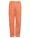 Stussy Man Pants Rust Size Xl Cotton In Red