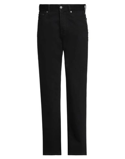 Valentino Garavani Man Denim Pants Black Size 34 Cotton