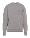 Jw Anderson Man Sweatshirt Grey Size M Cotton, Elastane In Grey