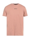 Neil Barrett Man T-shirt Pastel Pink Size Xl Cotton In Pink