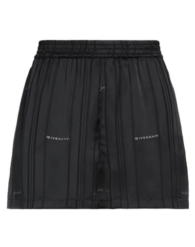 Givenchy Woman Shorts & Bermuda Shorts Black Size 6 Viscose, Polyester