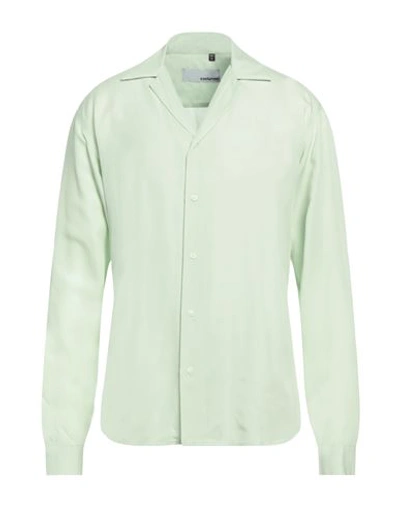 Costumein Man Shirt Light Green Size 40 Lyocell