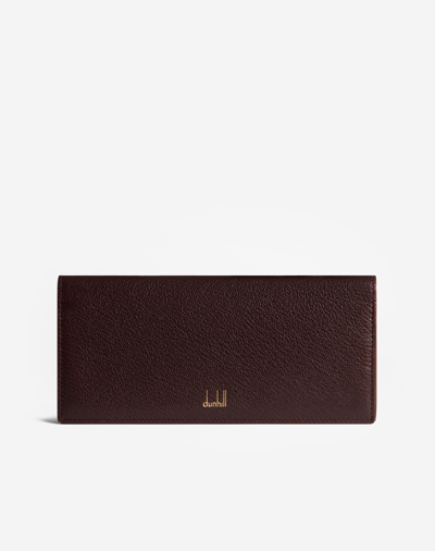 Dunhill Duke Fine Leather 10cc Coat Wallet In Red