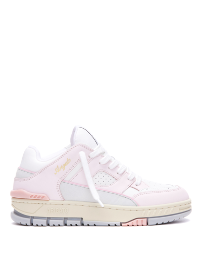 Axel Arigato Area Leather Sneakers In Pink