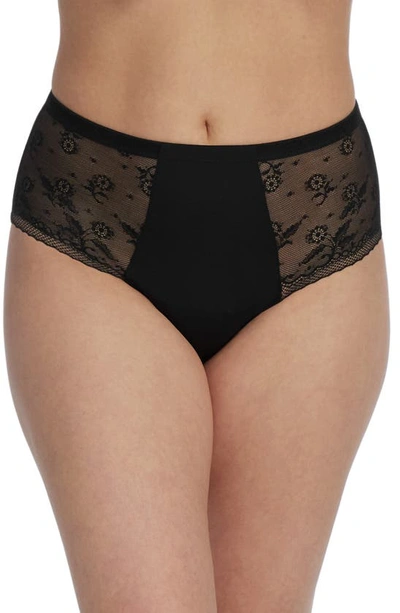 Skarlett Blue Lacy Brief In Black