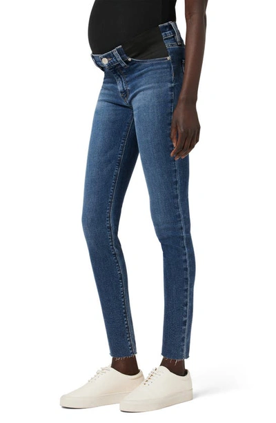 Hudson Women's Maternity Nico Super Skinny Crop Jeans In Lotus