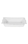 Juliska Berry & Thread Whitewash 17" Rectangular Baker In Whitewash