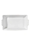 Juliska Berry & Thread Rectangular Baker, 13" In Whitewash