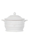 Juliska Berry & Thread Whitewash Mini Cocotte In Whitewash