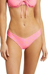 Kulani Kinis V-cheeky Bikini Bottoms In Pinky Promise