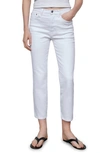 MANGO SLIM FIT CROP PANTS