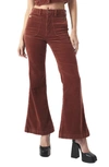 Rolla's East Coast Rusty Brown Corduroy High Rise Flare Pants