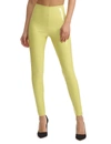 COMMANDO FAUX PATENT LEATHER LEGGING IN LIMEADE