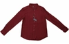 JOHN VARVATOS MEN'S LONG SLEEVE BUTTON SHIRT IN RED