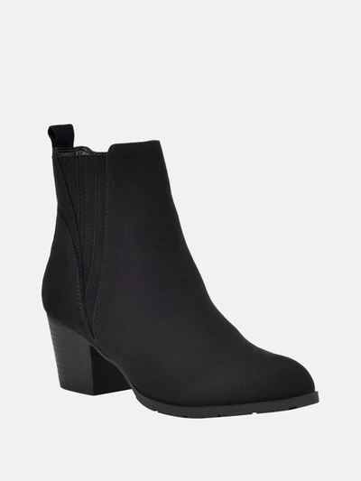 Guess Factory Stared Ankle Booties In Black