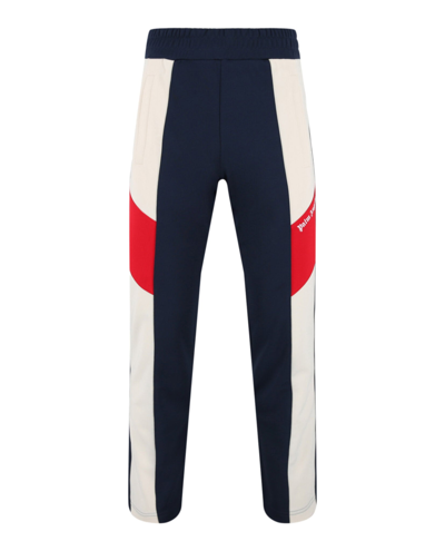 Palm Angels Men's Colourblock Track Trousers In Navy White
