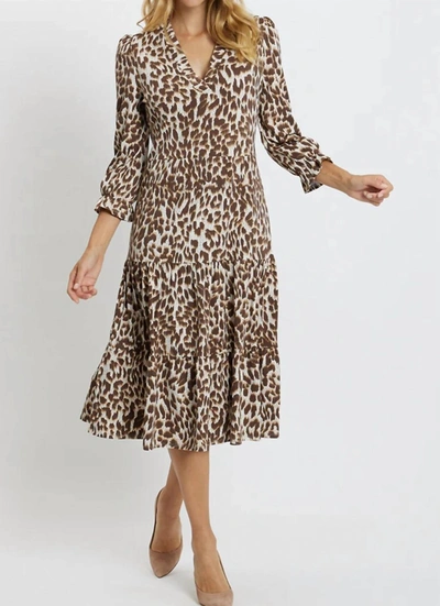 Jude Connally Maggie Speckled Cheetah In Brown