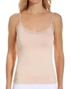 Only Hearts Delicious With Lace V Neck Cami In Parchment In Beige