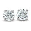 Pompeii3 3/8 Ct Tdw 14k White Gold Lab Created Diamond Studs Screw Back Earrings In White