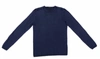 John Varvatos Walter Long Sleeve Acid Wash Crewneck T-shirt In Blue