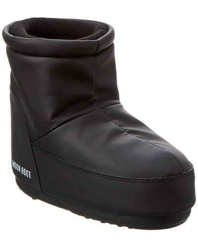 Moon Boot Icon Low Rubber Boot In Black