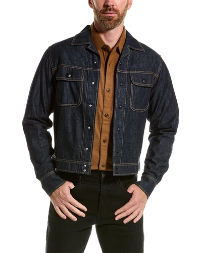 Lanvin Denim Shirt In Blue