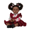 ADORA ADORA TODDLERTIME CRANBERRY KISSES AFRICAN AMERICAN BABY DOLL, DOLL CLOTHES & ACCESSORIES SET