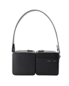 Kara Hobo Stacked Bag - Leather - Black In Black