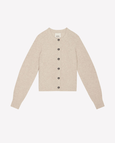 Isabel Marant Laurine Cardigan In Neutral