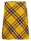 Burberry Check Fringed-edge Kilt Wrap Skirt