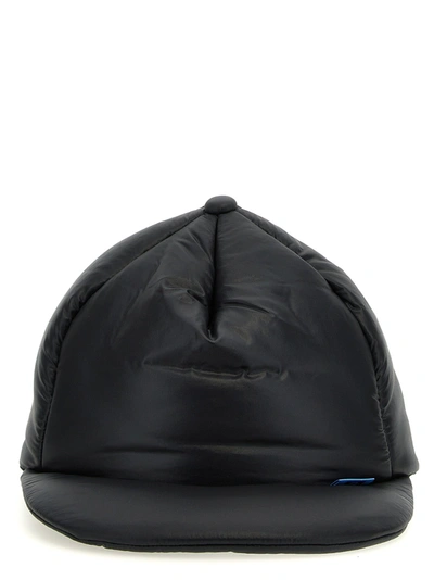 Miharayasuhiro Maison Mihara Yasuhiro Padded Nylon Cap In Black