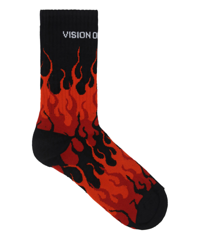 Vision Of Super Socks In Black