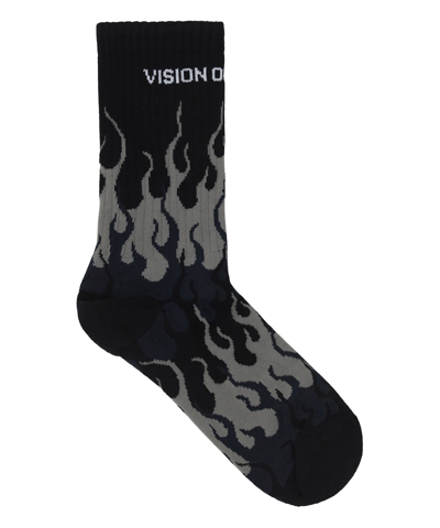 Vision Of Super Socks In Black