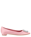 MANOLO BLAHNIK HANGISIFLAT BALLET FLATS