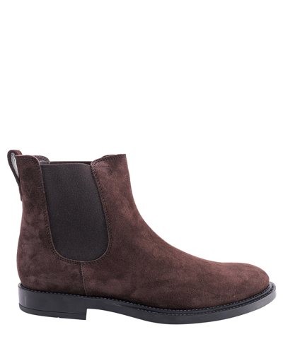 Tod's Ankle Boots In Brown