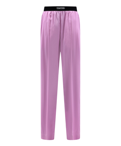 Tom Ford Trousers In Pink
