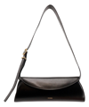 Jil Sander Mini Cannolo Shoulder Bag In Black